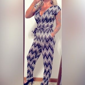 Stunning Aztec Print Women’s Jumpsuit by Quiz